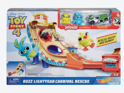 Hot Wheels Toy Story 4 Buzz Lightyear Carnival Rescue