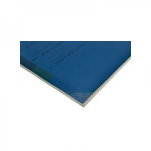 Document binder cover Letter size blue