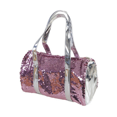 TWO-WAY ROSE SEQUIN BAG