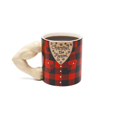 Channel the Flannel Coffee Mug