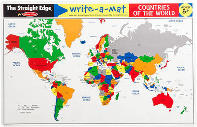 Countries of the World Write-A-Mat