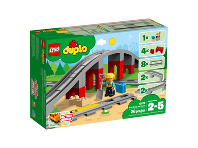 LEGO Duplo 10872 Train Bridge and Tracks