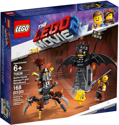 LEGO The Lego Movie 2 70836 Battle-Ready Batman and Metalbeard