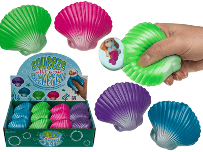 Squeeze Clamshell Mermaid