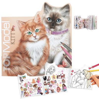 TOPMODEL KITTY KLEURBOEK