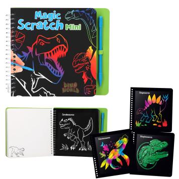 DINO WORLD MINI SCRATCH BOOK