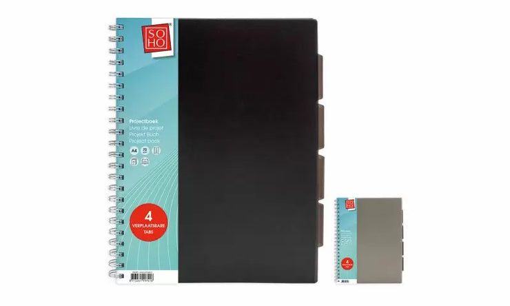 PROJECTBOEK A4 4 TAB 23R 120V