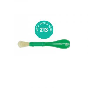 BRISTLE BRUSH  PLASTIC HANDLE