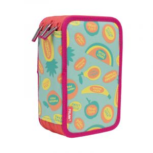 TRIPLE DCK PENCILCASE FRUTIKIS