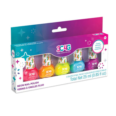 NEON NAIL POLISH 5 PACK