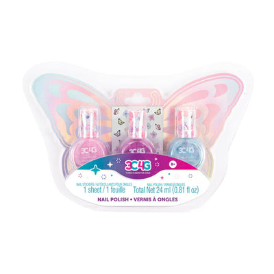 3C4G BUTTERFLY NAIL POLISH TRI