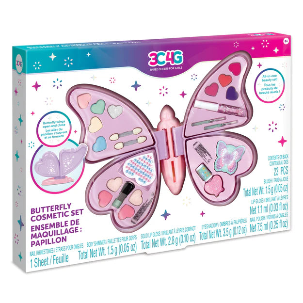 3C4G BUTTERFLY COSM.SET