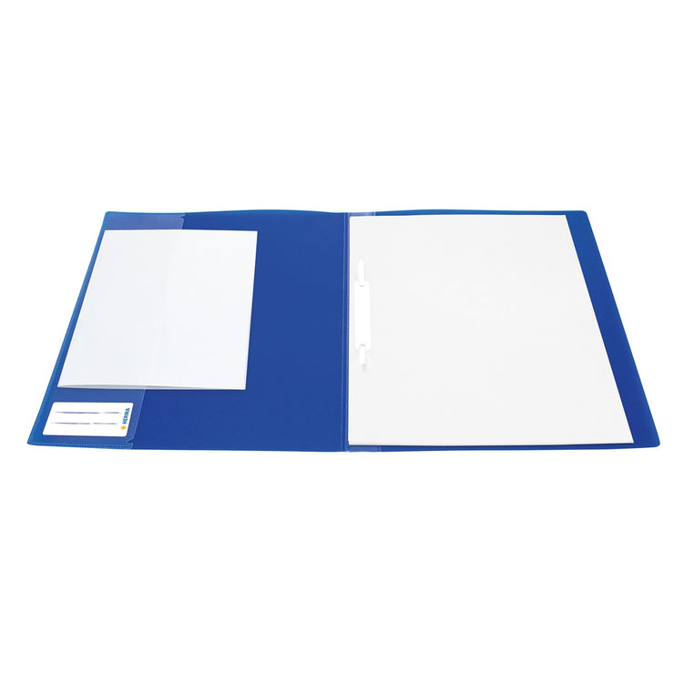 TRANSLUCENT FLAT FILE A4 DBLUE
