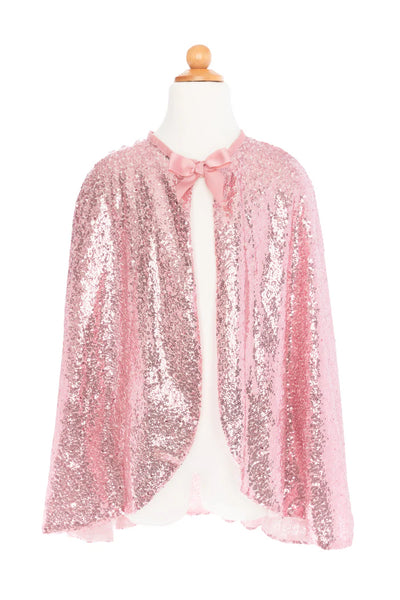 PRECIOUS PINK SEQUINS CAPE 5-6