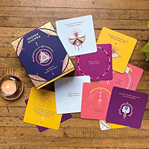 MEDITATIONS & AFFIRMATIONS: 64 Cards to Awaken Your Spirit - DEEPAK CHOPRA