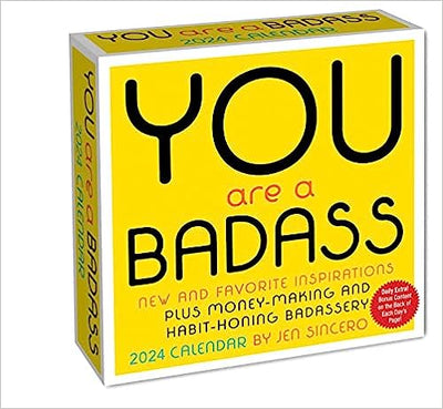 2024 CALENDAR YOU ARE A BADASS DAY-TO-DAY