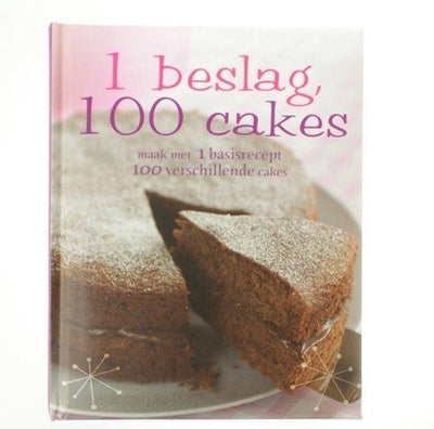 1 BESLAG, 100 ALLERLEKKERSTE CAKES
