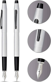 Cross Classic Century Brushed Chrome Fountain Pen