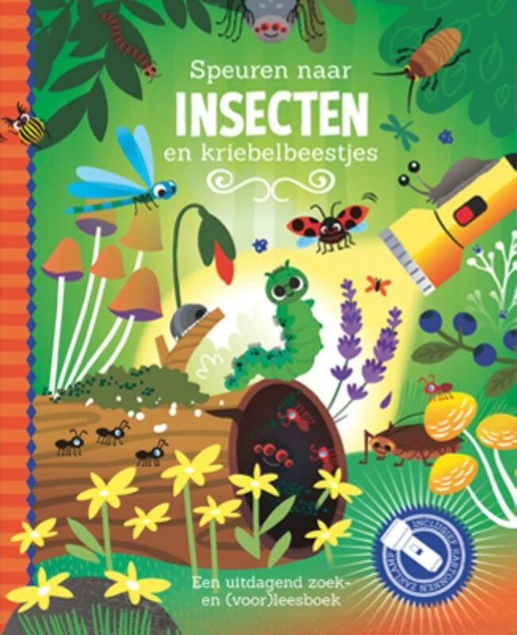 SPEUREN NAAR INSECTEN - Een uitdagend zoek- en (voor)leesboek