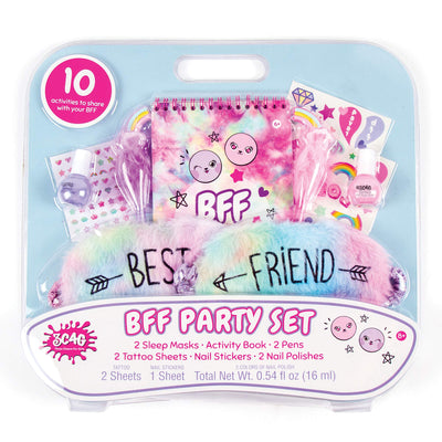BFF PARTY SET PASTEL TIE DYE