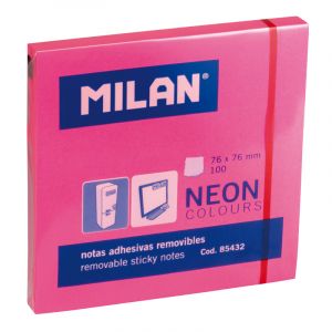 100 ADH NOTES NEON PINK 76MM