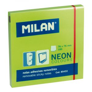100 ADH NOTES NEON GREEN 76MM