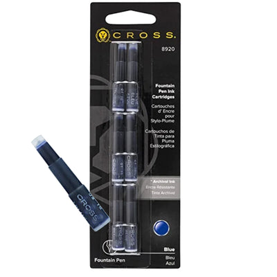 CROSS F.P. INK CARTRIDGE - BLU