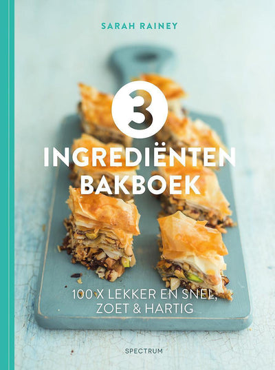 3 INGEDRIENTEN BAKBOEK