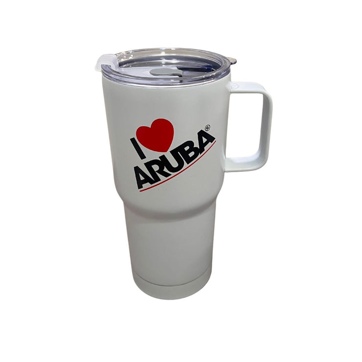 SS TUMBLER 20OZ W/HNDL ILA