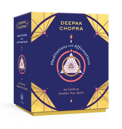 MEDITATIONS & AFFIRMATIONS: 64 Cards to Awaken Your Spirit - DEEPAK CHOPRA