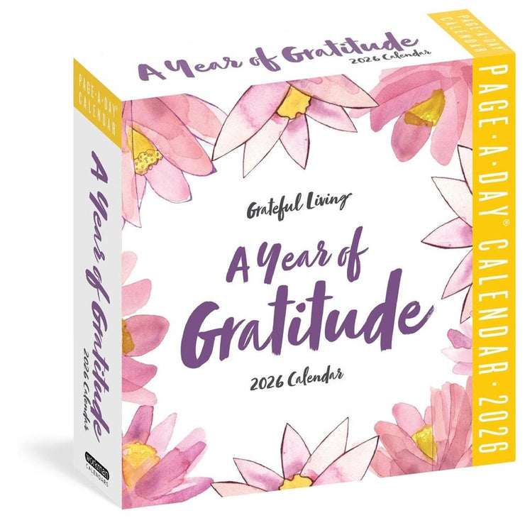 2026 CALENDAR DAY-TO-DAY A YEAR OF GRATITUDE