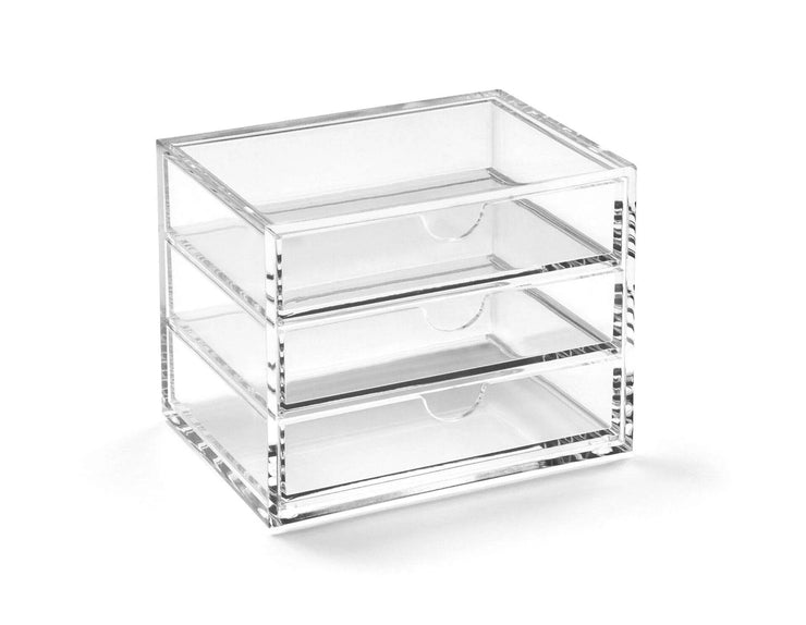 ACRYLIC TRIPLE DRAWER SMALL