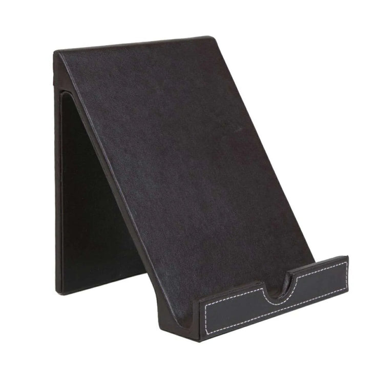BRWN FAUX LEATHER TABLET HLDER