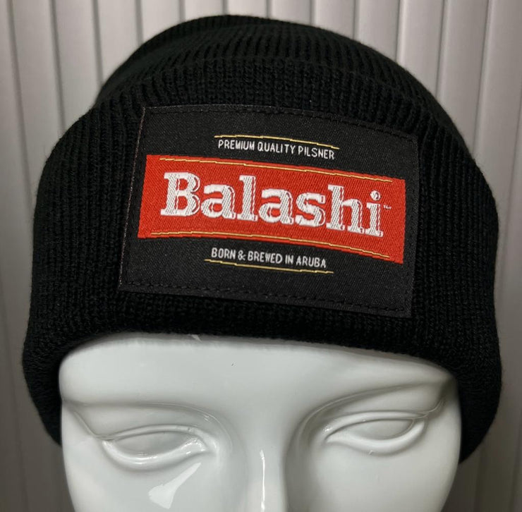 BEANIE HAT BALASHI - BLACK