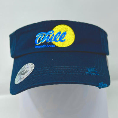 VISOR EMBR CHILL - NAVY