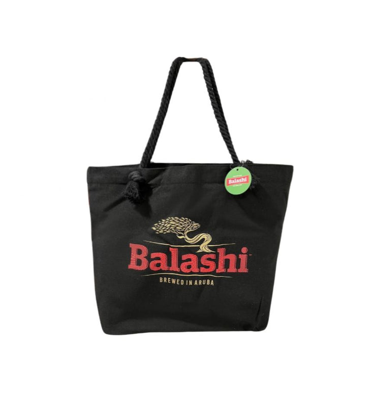 BAG CANVAS W/ROPE HANDLE BALASHI