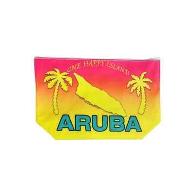 COSMETIC BAG NEON ARUBA ISLAND