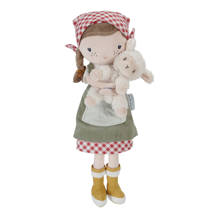 LD LITLE FARM ROSA SCHAAP 35CM
