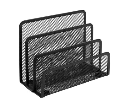 BLACK WIREMESH LETTER HOLDER
