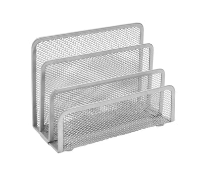 SILVER WIREMESH LETTER HOLDER