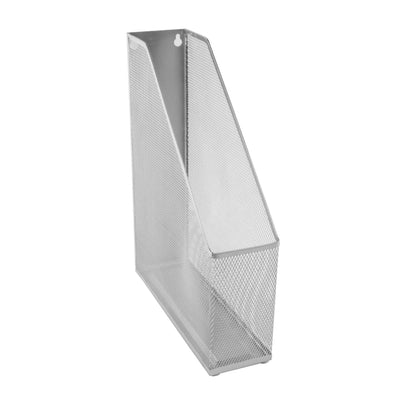 SILVER WIREMESH FILE HOLDER
