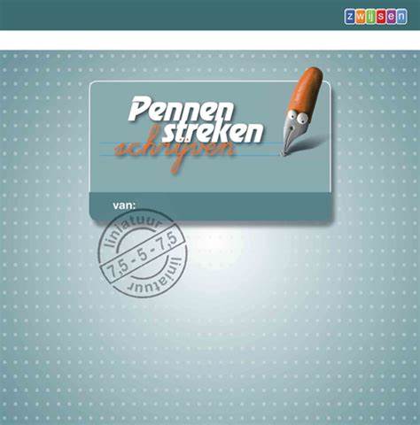 PENNENSTREKEN VERSIE 2 GROEP 3 LIJNTJESSCHRIFT 7,5-5-7,5mm