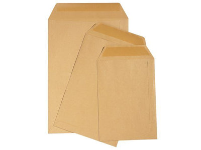 LOONZAKJE BRUIN 95x145MM /25