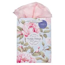 GIFT BAG LARGE POTRAIT NOBLE THINGS
