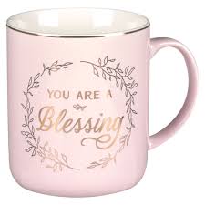 MUG PINK YOU ARE A BLESSING