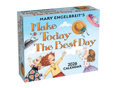 2026 CALENDAR  DAY DAY-TO-DAY MARY ENGELBREIT MAKE TODAY THE BEST