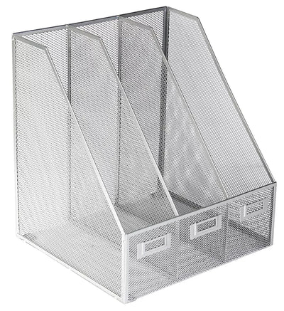 SLVR WIREMESH TRIPLE MAG.RACK
