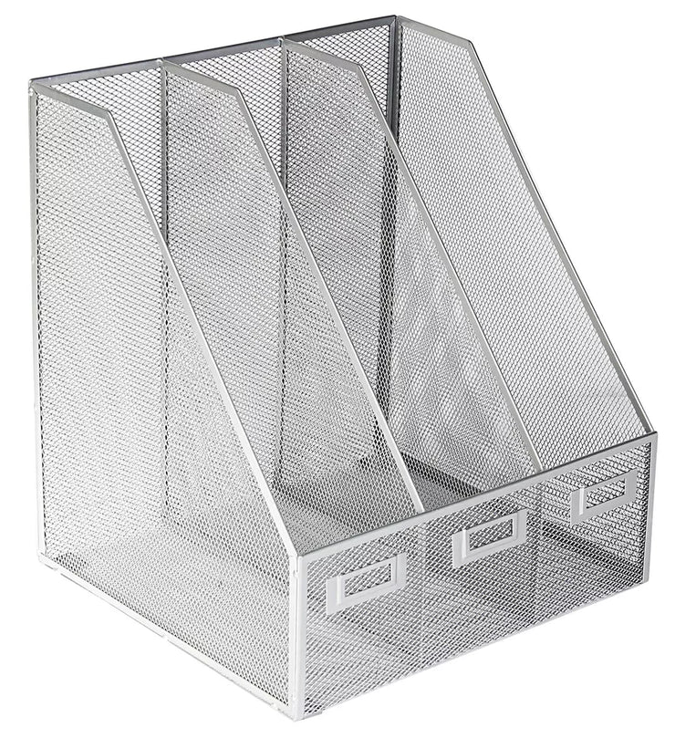 Svlr Rack SLVR WIREMESH TRIPLE MAG.RACK – DeWit & VanDorp