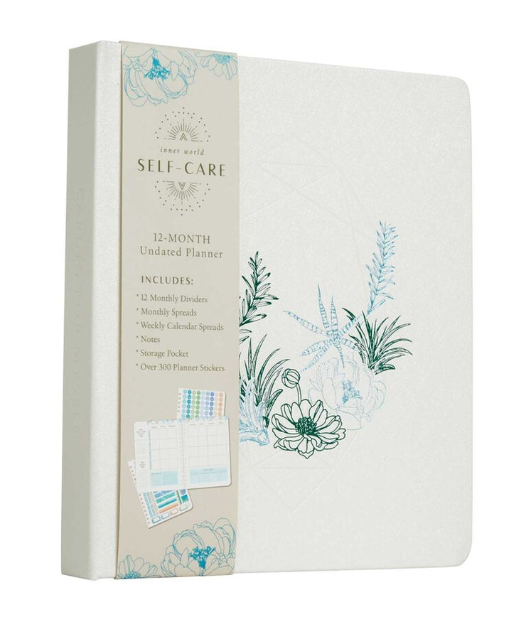 SELF-CARE 12-MONTH PLANNER UNDATED