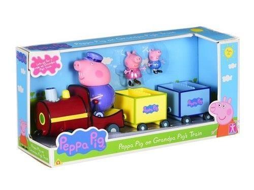 Peppa Pig On Grandpa Pig's Train